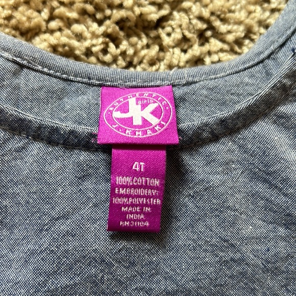 Girls summer/spring dress all in size 4/4T no stains - Picture 7 of 11